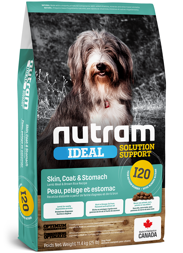 Product image for I20 Nutram Ideal Solution Support Skin, Coat & Stomach Dog Food