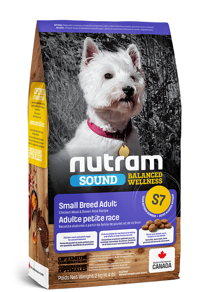 Product image for S7 Nutram Sound Balanced Wellness Small Breed Adult Dog Food