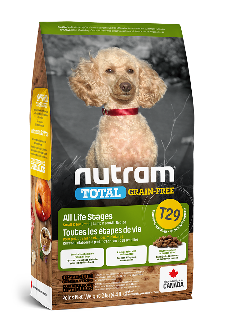 Product image for T29 Nutram Total Grain-Free Lamb & Lentils Dog Food